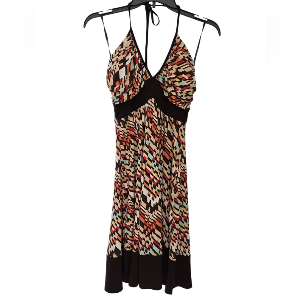 XOXO Halter Women's Dress Y2k Multicolor Size Medium